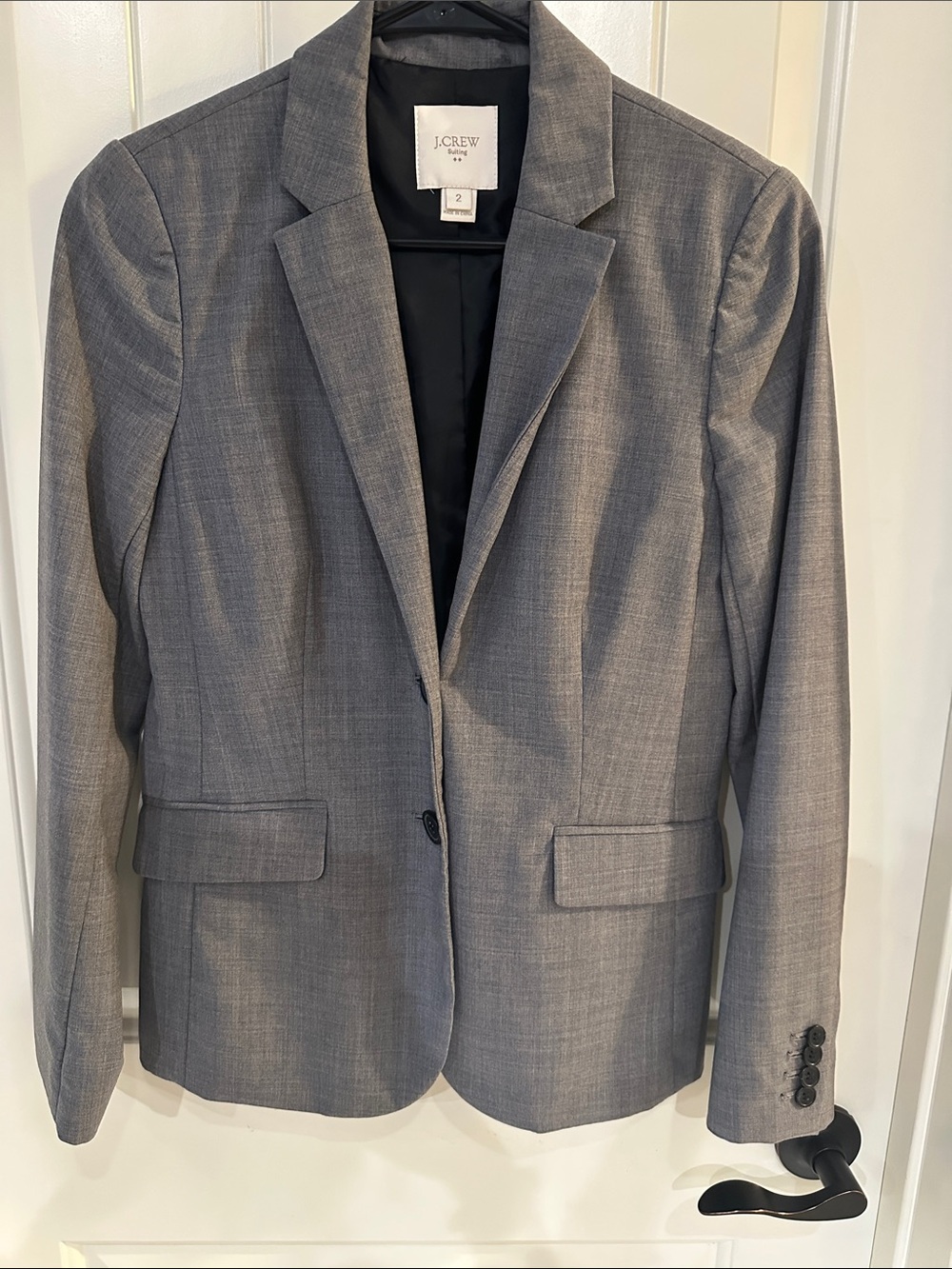 J Crew suit jacket size 2